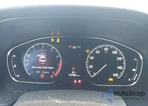 2018 Honda Accord Ex-L z USA, uszkodzony, nr VIN 1HGCV1F57JA042508